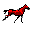 petit cheval rouge